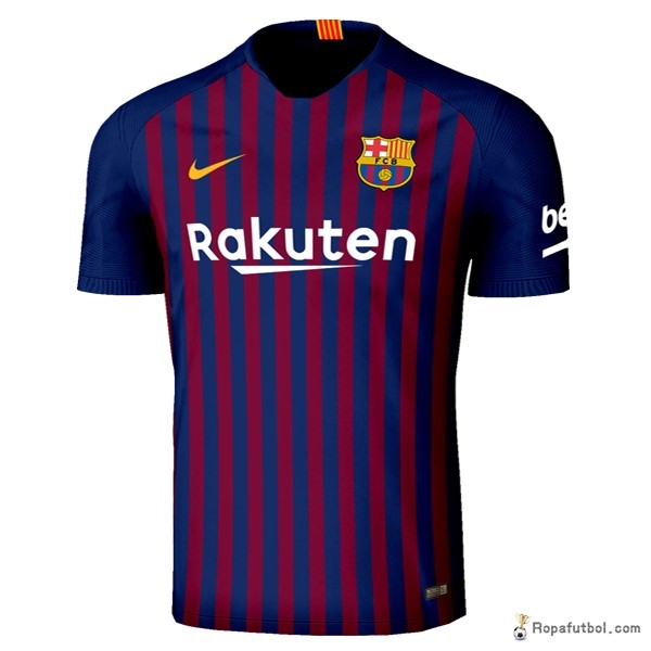 Tailandia Camiseta Barcelona Replica Primera Ropa 2018/2019 Azul Rojo